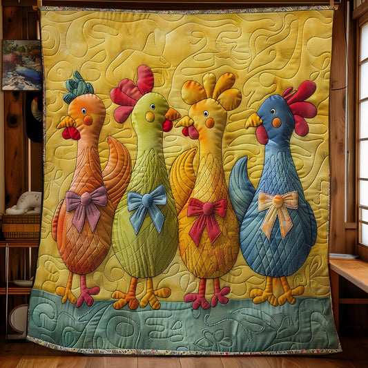 Colorful Chicken SR1508039CL Quilt