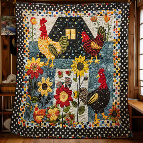 Colorful Chicken SR2208009CL Quilt