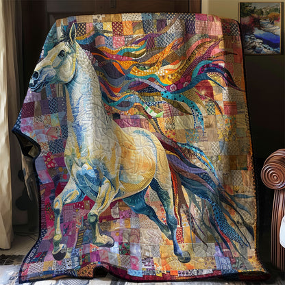 Colorful Horse WM1008018CL Quilt