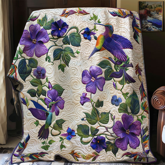 Colorful Hummingbird SR1308046CL Quilt