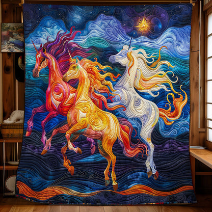 Colorful Running Horse SR2608020CL Quilt