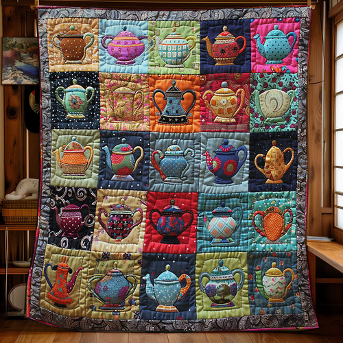 Colorful Tea Time SR2108021CL Quilt