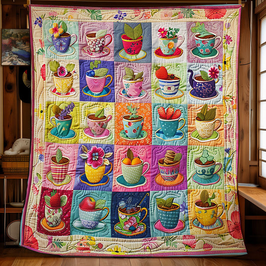 Colorful Tea Time SR2608022CL Quilt