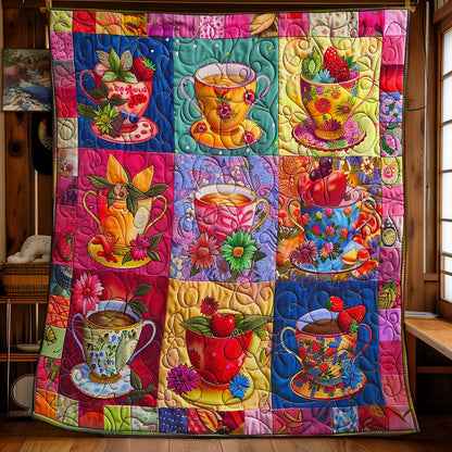 Colorful Teacup SR2608023CL Quilt