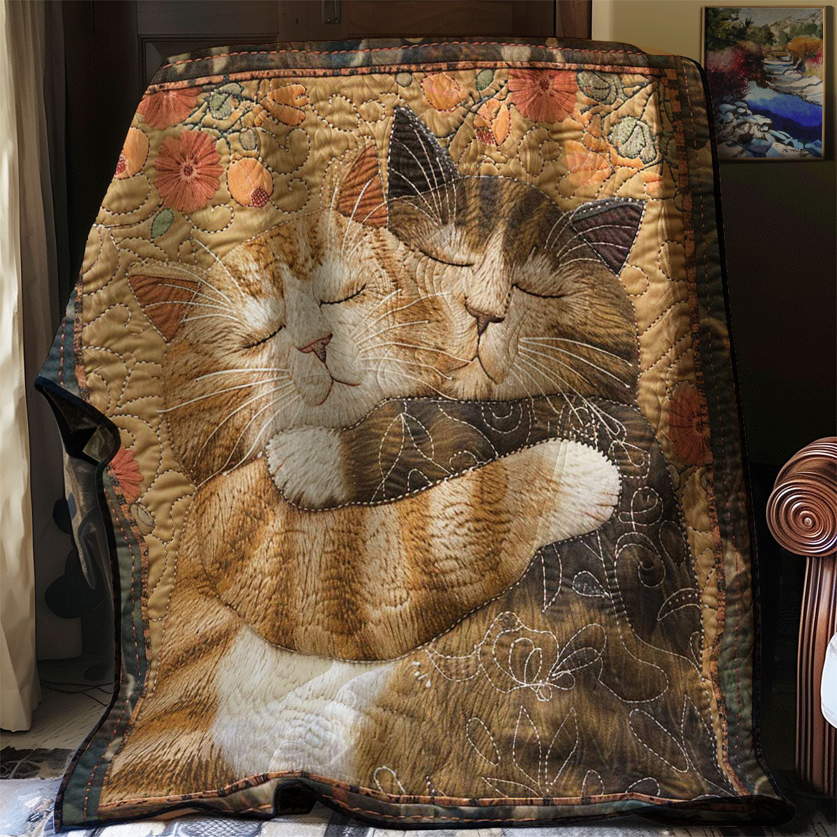 Comfy Cats WN1508007CL Quilt