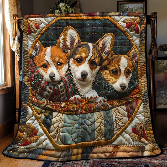 Corgi Snug Retreat WN2808058CL Quilt