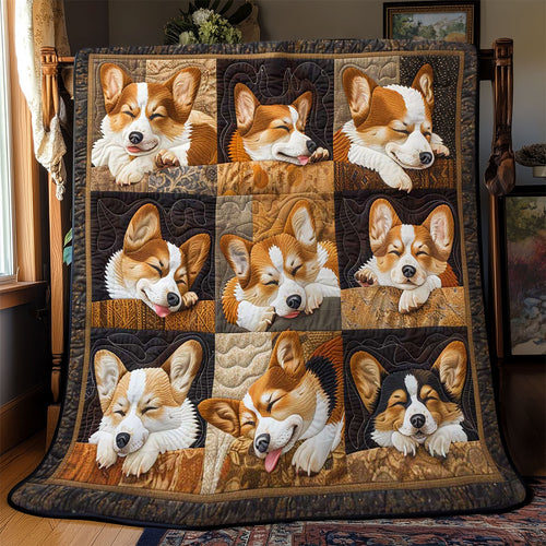 Corgi’s Comfort Zone WN2808106CL Quilt