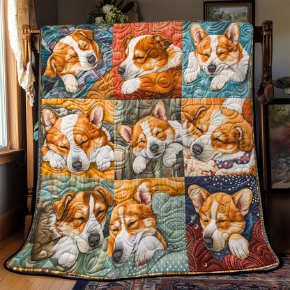 Corgi’s Cozy Dream WN2808104CL Quilt