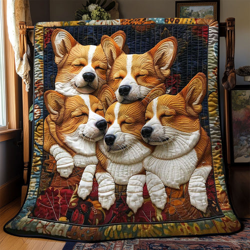 Corgi’s Happy Haven WN2808089CL Quilt