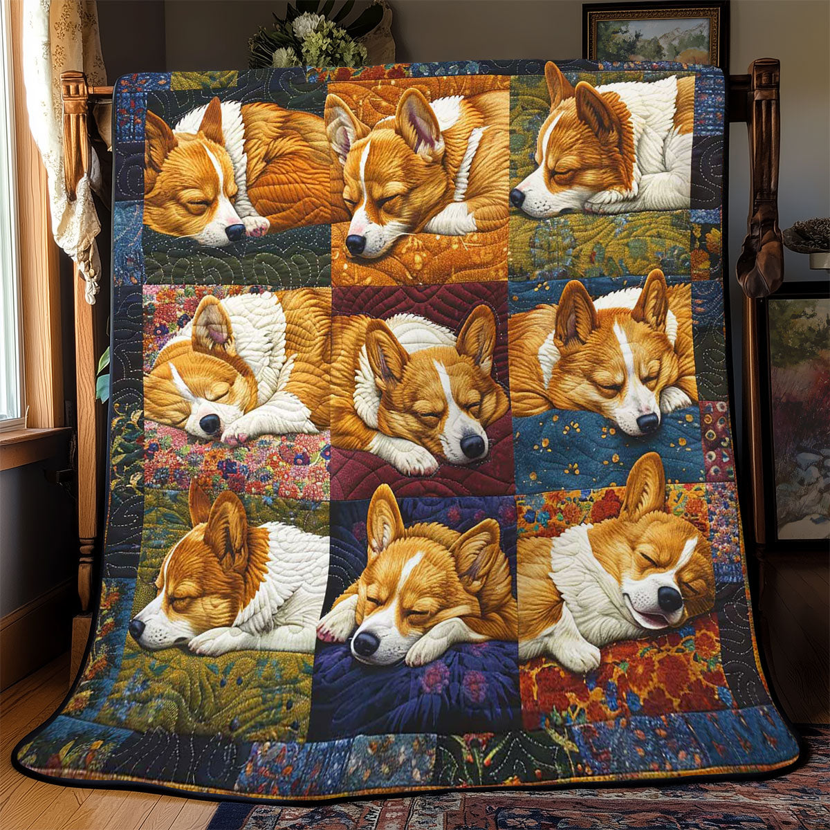 Corgi’s Soft Blissful WN2808103CL Quilt