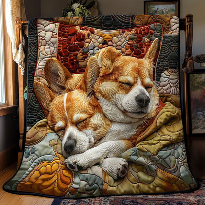 Corgi’s Soft Snuggle WN2808065CL Quilt