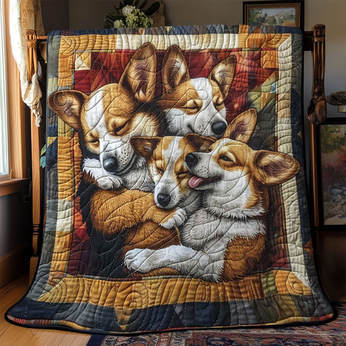 Corgi’s Sweet Slumber WN2808091CL Quilt