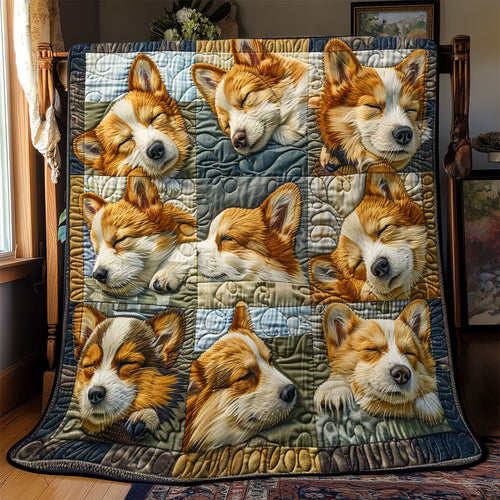 Corgi’s Warm Haven WN2808101CL Quilt