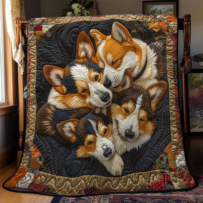 Corgi’s Warm Nest WN2808093CL Quilt