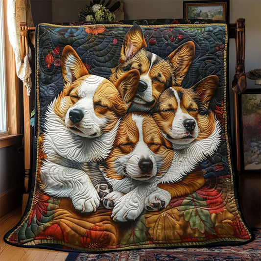 Corgi’s Warm Snuggle WN2808081CL Quilt