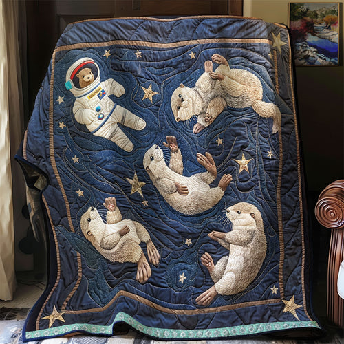 Cosmic Otter Explorers WN0909065CL Quilt