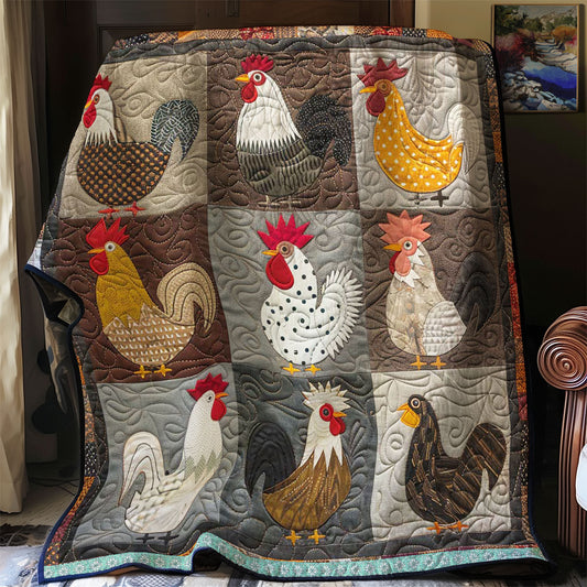 Country Chicken WN0509050CL Quilt