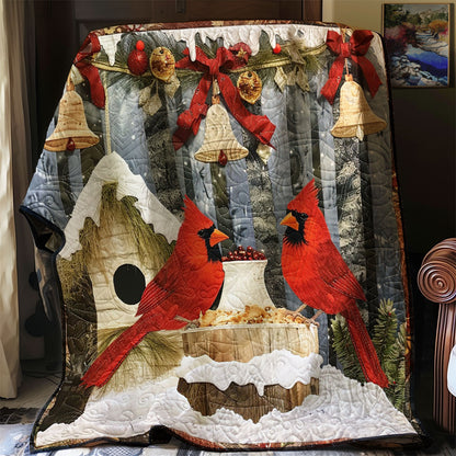 Couple Cardinals WM2908041CL Quilt