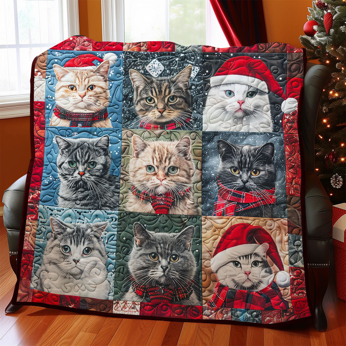 Cozy Cat SR2008045CL Quilt