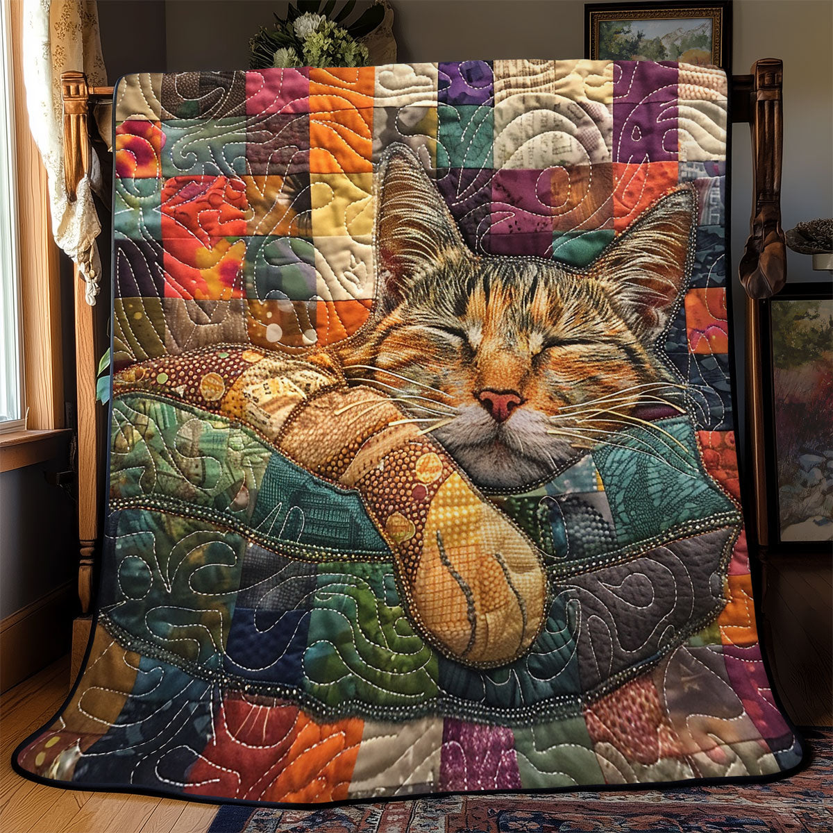 Cozy Cat WN2208001CL Quilt