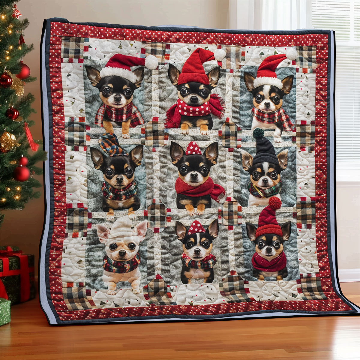 Cozy Chihuahua SR1608006CL Quilt