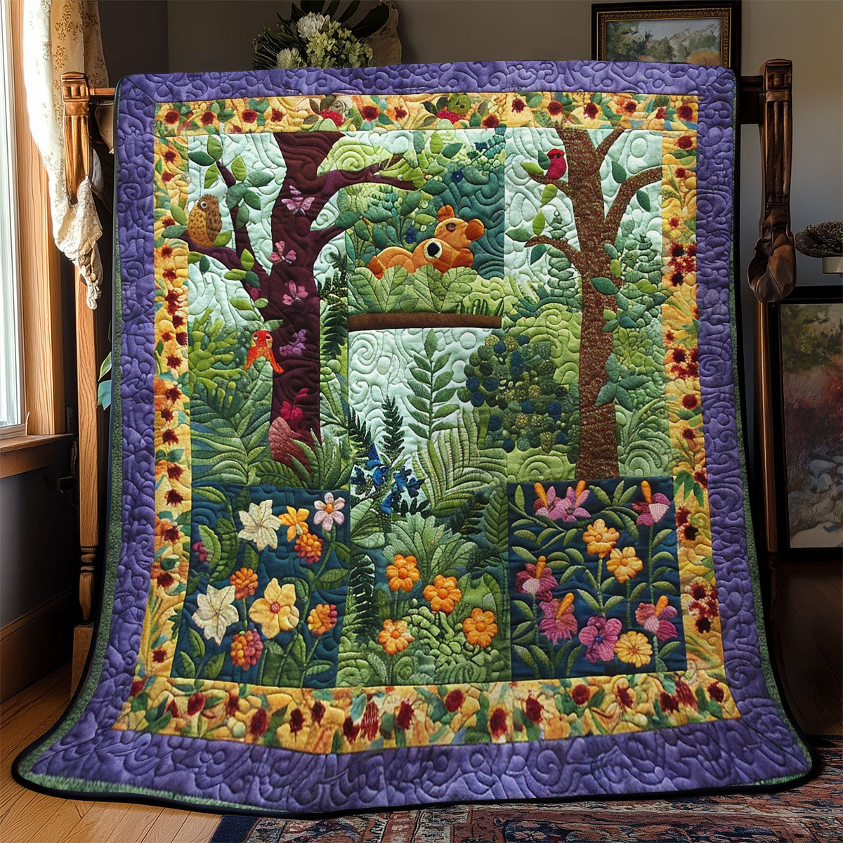 Cozy Garden WN2208101CL Quilt