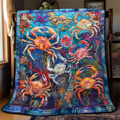 Crabs' Aquatic Amusement WN2708076CL Quilt