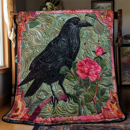 Crow Floral Retreat WN2108147CL Quilt