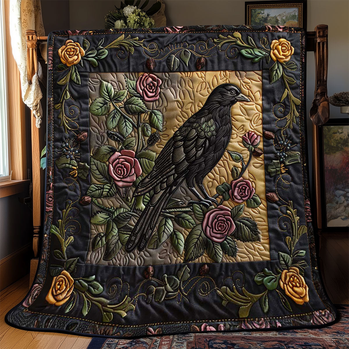 Crow Rose Bloom WN2108153CL Quilt