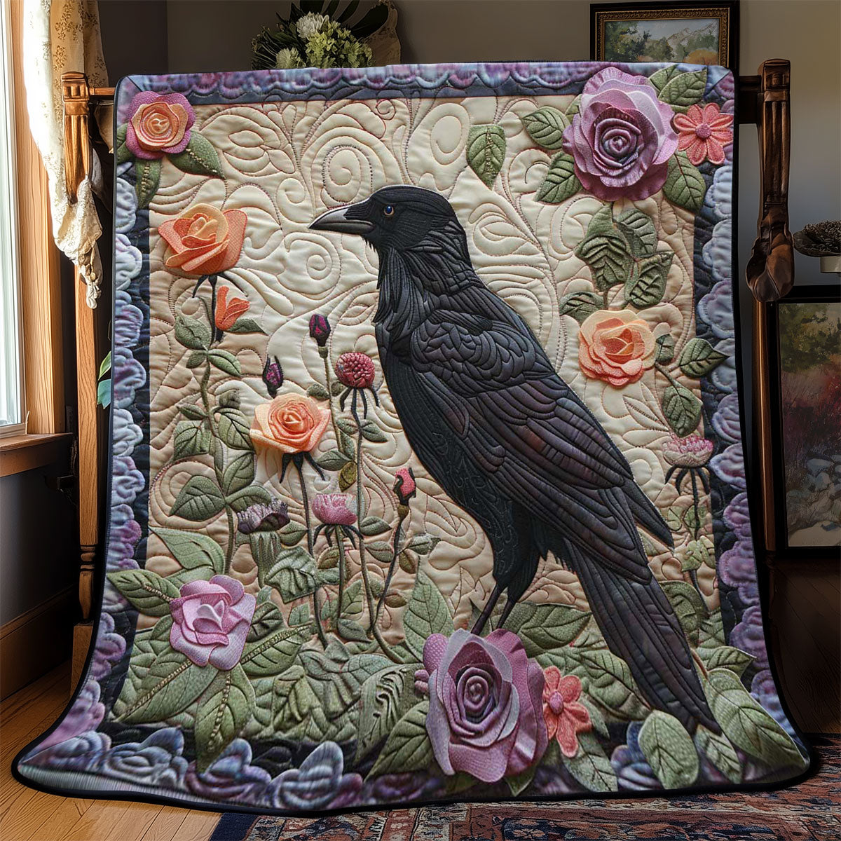 Crow Rose Delight WN2108151CL Quilt