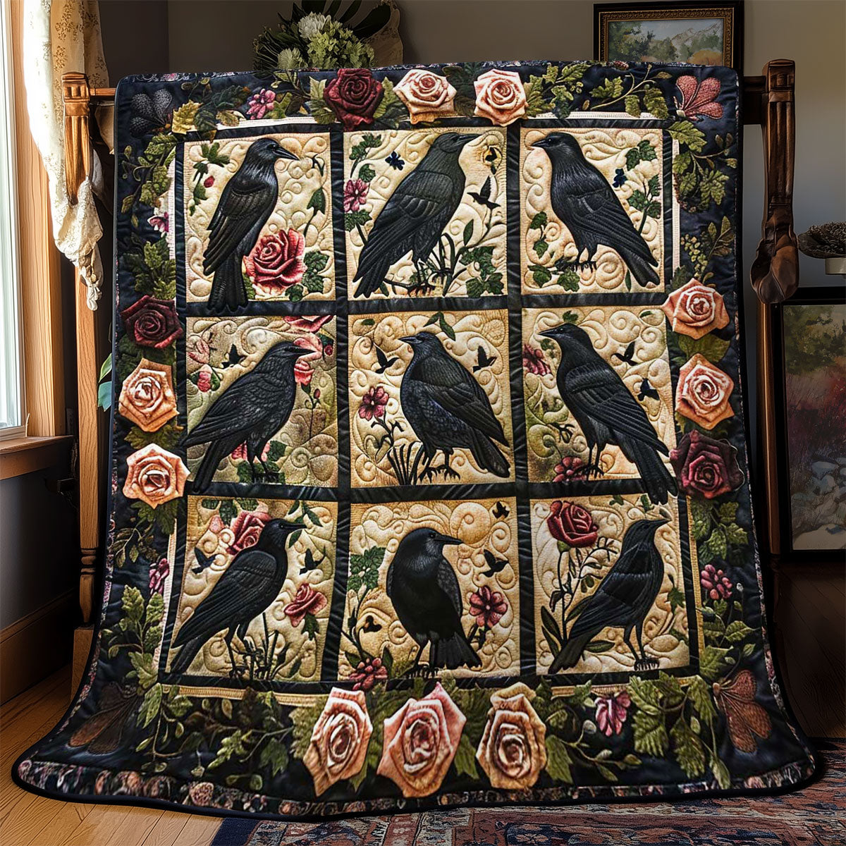 Crow Rose Fantasy WN2108163CL Quilt