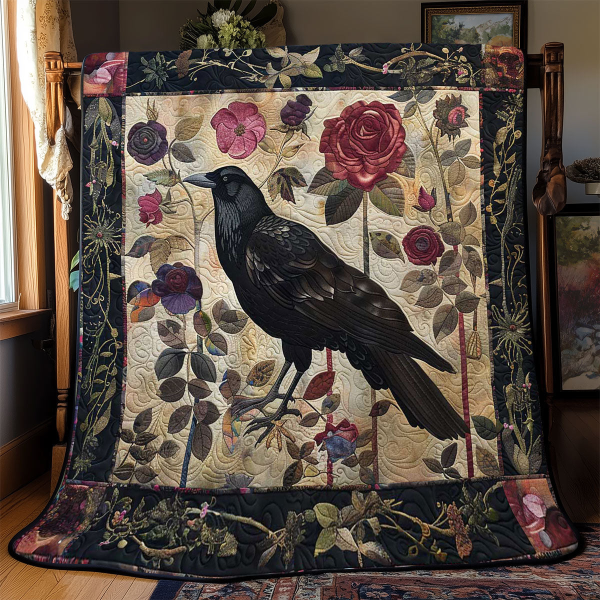 Crow Rose Glade WN2108149CL Quilt