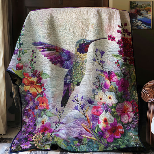 Crystal Hummingbird WM1608016CL Quilt
