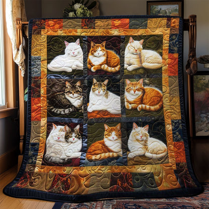 Cuddly Cats WN2108021CL Quilt