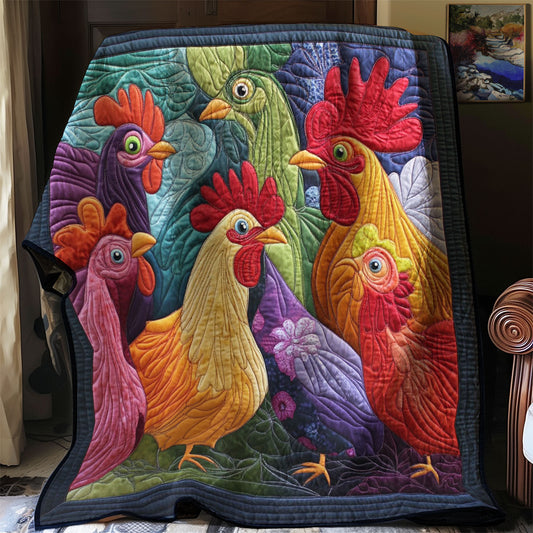 Culture Chickens WM0308003CL Quilt