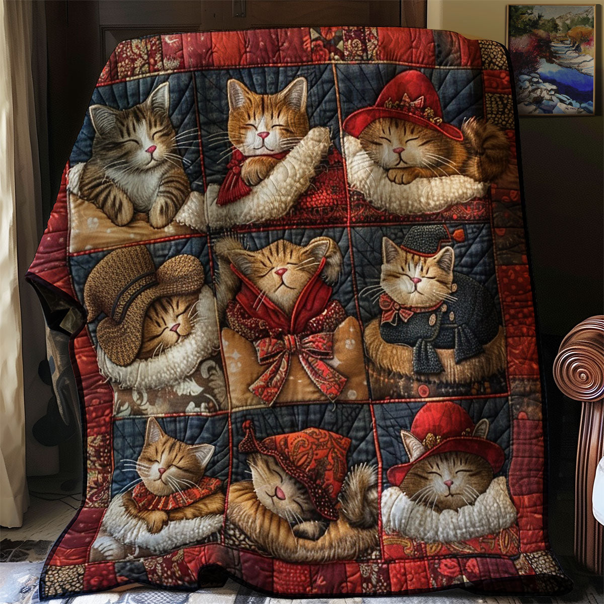 Cute Cats WM3008017CL Quilt