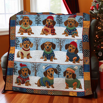 Cute Dachshunds SR2308003CL Quilt