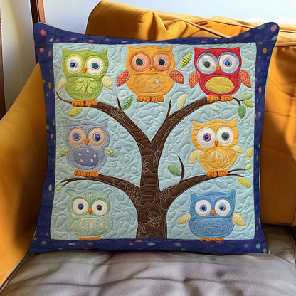 Cute Owl WN0308034CL Quilt Pillow Case