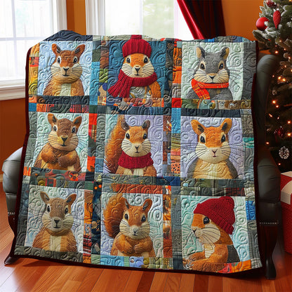 Cute Squirrel SR2108005CL Quilt
