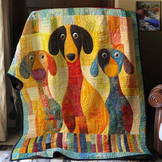 Dachshund Herd WN0508024CL Quilt