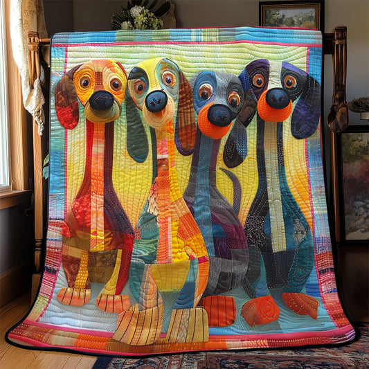 Dachshund Nest WN2208053CL Quilt