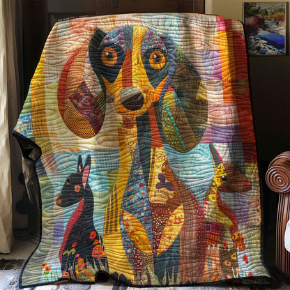 Dachshund Pals WN1508018CL Quilt