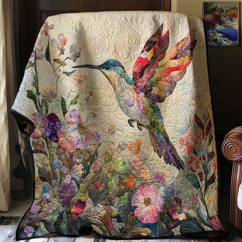 Daisy Hummingbirds WM0608035CL Quilt