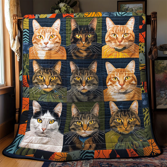 Darling Cats WN2208027CL Quilt