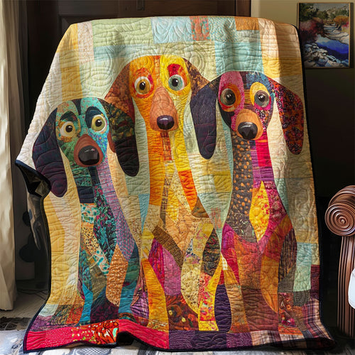 Darling Dachshunds WN0508033CL Quilt