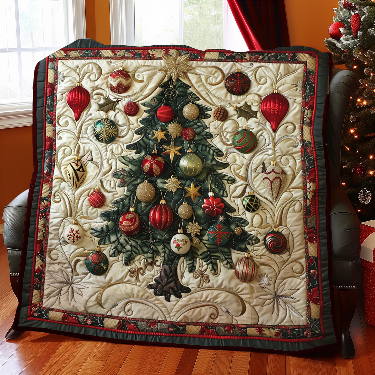 Decorative Pine Tree SR2108031CL Quilt