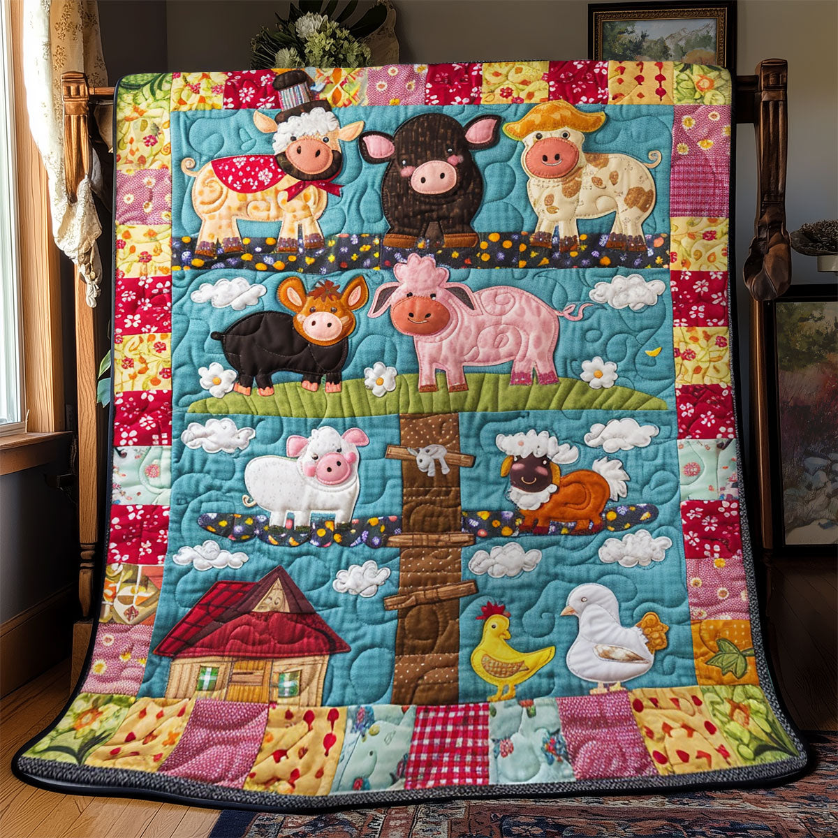 Delightful Homestead WN2208118CL Quilt