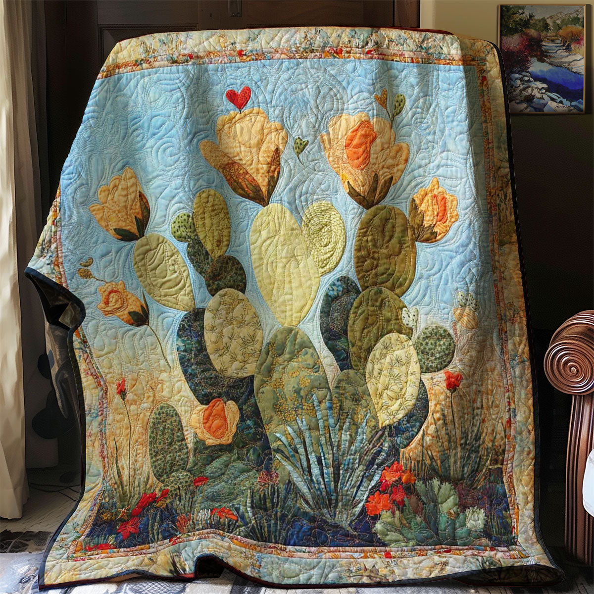 Desert Bloom WN0208015CL Quilt