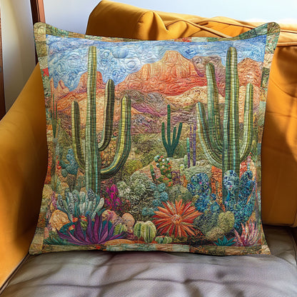 Desert Cactus WN0308035CL Quilt Pillow Case