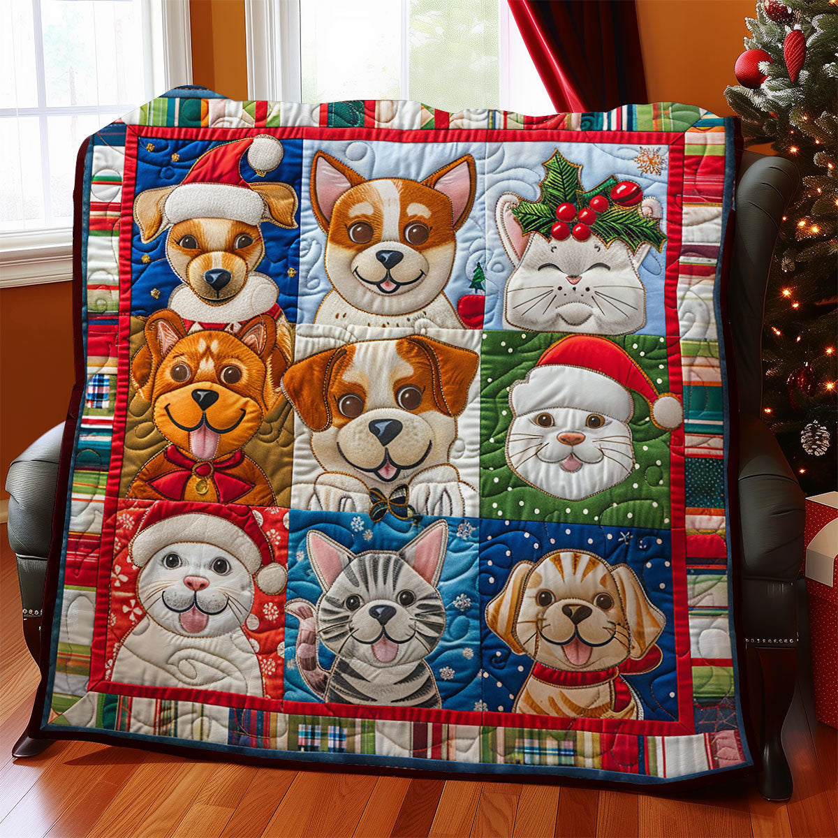 Dog And Cat SR1908013CL Quilt